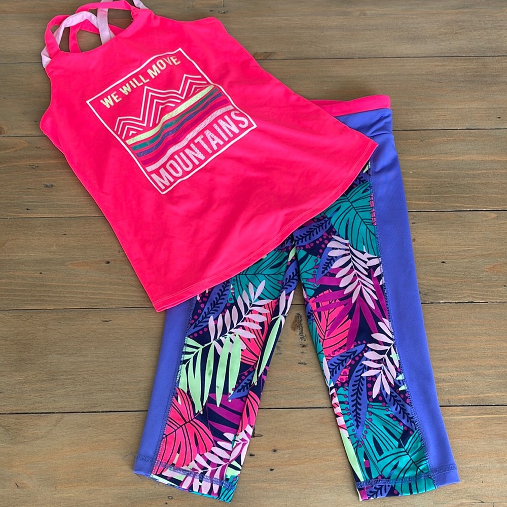 Cute matching workout set